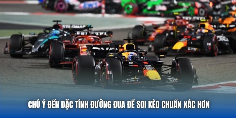 Chú ý đến đặc tính đường đua để soi kèo chuẩn xác hơn
