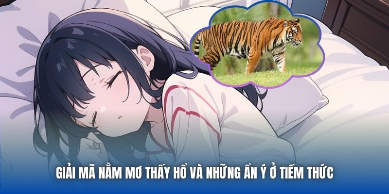 Giải mã nằm mơ thấy hổ và những ẩn ý ở tiềm thức